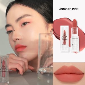 Son thỏi 3CE Soft Matte Lipstick vỏ trong suốt 3.5g