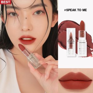 Son thỏi 3CE Soft Matte Lipstick vỏ trong suốt 3.5g