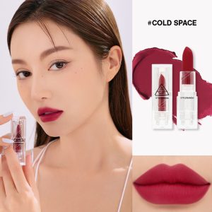 Son thỏi 3CE Soft Matte Lipstick vỏ trong suốt 3.5g
