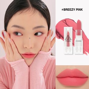 Son thỏi 3CE Soft Matte Lipstick vỏ trong suốt 3.5g