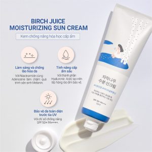 Kem Chống Nắng Hóa Học Cấp Ẩm Round Lab Birch Juice Moisturizing Sunscreen 50ml