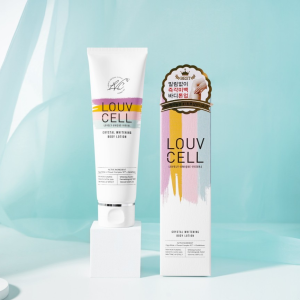Kem dưỡng ẩm trắng da body Louv Cell Crystal Whitening Body Lotion 120ml (Tuýp)