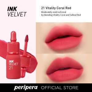 Son lì Peripera Ink Velvet Mịn Như Nhung Màu Sắc Thời Trang 4g