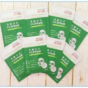 Mặt Nạ Dr.Morita Làm Dịu, Cải Thiện Lỗ Chân Lông To 30g Tea Tree & Licorice Pore Refining Facial Mask