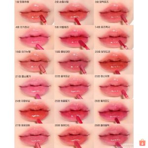 Son Tint Bóng Peripera Ink Mood Glowy Tint 4g Ngọt Ngào Căng Bóng Mềm Mượt