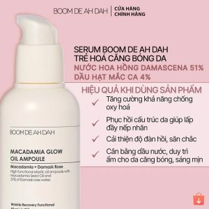 Tinh Chất Dưỡng Dưỡng Trắng, Cấp Ẩm, Làm Dịu, Cải Thiện Độ Đàn Hồi & Săn Chắc Da BOOM DE AH DAH 50ml
