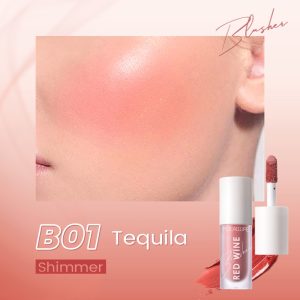Má hồng dạng kem FOCALLURE Hangover Red Wine 4 màu đẹp tự nhiên