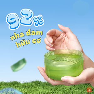 Gel dưỡng da nha đam cấp ẩm và làm dịu Nature Republic Soothing & Moisture Aloe Vera 92% Soothing Gel (Jar) 300ml