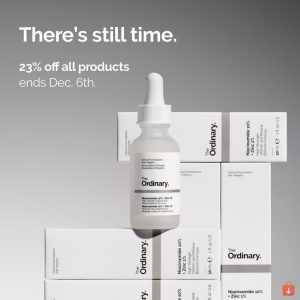 The Ordinary Niacinamide 10% + Zinc 1% giảm mụn,giảm thâm 30ml