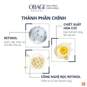 Kem Chống Lão Hóa & Tái Tạo Da Obagi 360 Retinol 0.5 28g