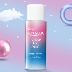 Kem chống nắng Sunplay Skin Aqua Tone Up UV Essence SPF50+ PA++++