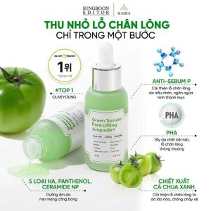 Serum tinh chất Sungboon cà chua xanh Pore Lifting
