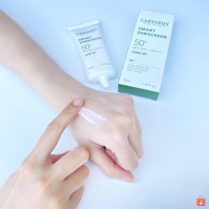 Kem chống nắng Caryophy Smart Sunscreen Tone Up ngừa mụn nâng tông bảo vệ da SPF50+/PA+++ 50ml