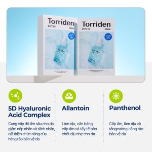 Mặt Nạ Torriden Dưỡng Ẩm Sâu Cho Da 27ml