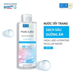 Tẩy Trang Sạch Sâu Hada Labo Micellar Water Whitening 240ml