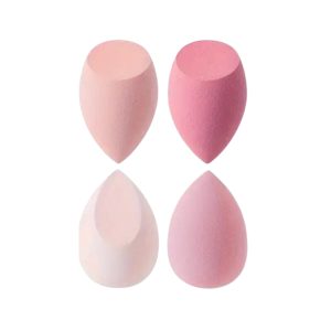 Bông Mút Tán Nền Đa Năng Cherry TrioStyle chất liệu mềm mịn tạo lớp nền căng bóng tự nhiên nhiều màu sắc (hộp 4 mút)