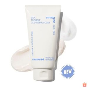 Sữa Rửa Mặt Innisfree Green Tea Hydrating Amino Acid - Bija Trouble - Volcanic Pore BHA Cleansing Foam 150g