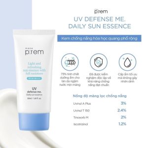 Kem Chống Nắng Make P:rem UV defense me Make Prem 50ml