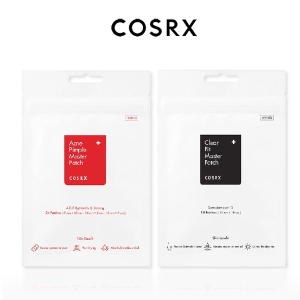 Miếng dán mụn Cosrx Ance Pimple đỏ giảm mụn sưng bọc / 18 miếng Clear Fit Master Patch đen che mụn tàng hình