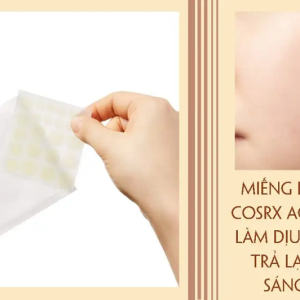 Miếng dán mụn Cosrx Ance Pimple đỏ giảm mụn sưng bọc / 18 miếng Clear Fit Master Patch đen che mụn tàng hình
