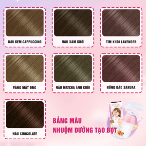 Kem nhuộm tóc tạo bọt Beauty Labo 125ml nội địa Nhật