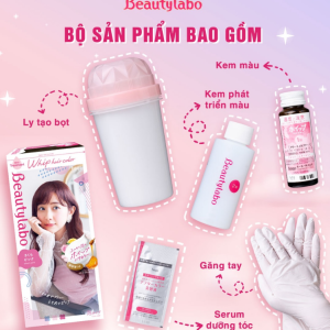 Kem nhuộm tóc tạo bọt Beauty Labo 125ml nội địa Nhật