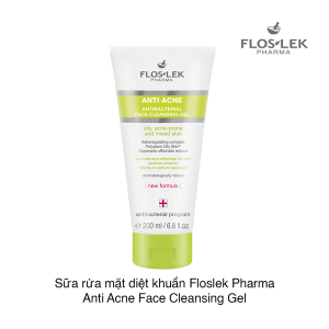 Sữa Rửa Mặt Floslek Anti Acne Kháng Khuẩn & Ngăn Ngừa Mụn