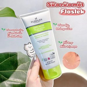 Sữa Rửa Mặt Floslek Anti Acne Kháng Khuẩn & Ngăn Ngừa Mụn