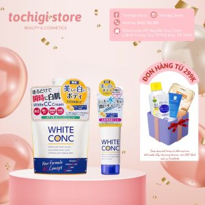 Kem dưỡng trắng da White Conc Watery Cream Nhật Bản