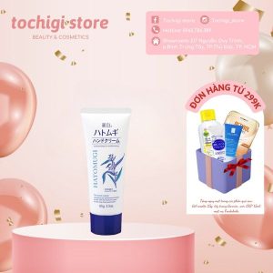 Kem dưỡng da tay Hatomugi Hand Cream 65g Nhật Bản