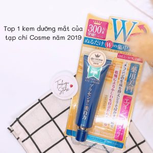 Kem mắt ngừa thâm làm mờ nếp nhăn mắt Meishoku Whitening Eye Cream Nhật Bản 30g