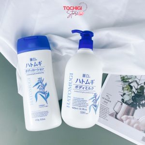 Sữa dưỡng thể chống nắng Hatomugi UV Milky Gel SPF31 PA +++ 5.0