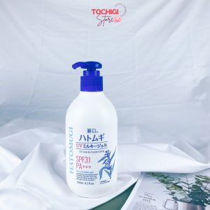 Sữa dưỡng thể chống nắng Hatomugi UV Milky Gel SPF31 PA +++ 5.0