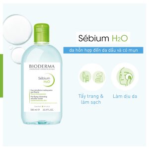 Nước Tẩy Trang Bioderma Dành Cho Da Nhạy Cảm Sensibio H2O