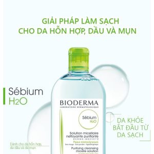 Nước Tẩy Trang Bioderma Dành Cho Da Nhạy Cảm Sensibio H2O