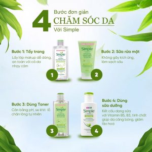 Gel Rửa Mặt Simple Dịu Nhẹ Cho Da Nhạy Cảm Kind To Skin Refreshing Facial Wash 150ml