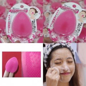 Miếng rửa mặt Silicon Seiwapro Loven Make Cleansing Pad Nhật Bản
