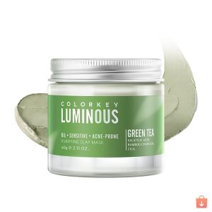 Mặt Nạ Bùn COLORKEY LUMINOUS Làm Sạch Da Không Gây Khô Da Khi Dùng 60g/hũ