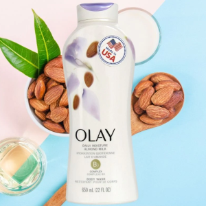 Sữa tắm Olay Daily Moisture Almond Milk B3 Complex Body Wash 650mL