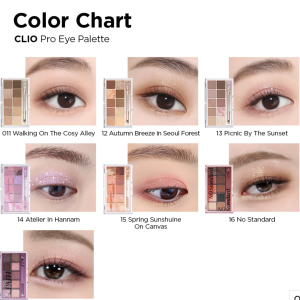 Bảng Phấn Mắt Clio Pro Eye Palette 10 ô
