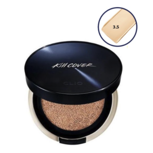 Phấn Nước Cushion Clio Kill Cover Founwear All New SPF50+ PA+++ Che Phủ Hoàn Hảo Lâu Trôi (Tặng kèm lõi)