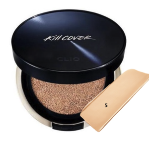 Phấn Nước Cushion Clio Kill Cover Founwear All New SPF50+ PA+++ Che Phủ Hoàn Hảo Lâu Trôi (Tặng kèm lõi)