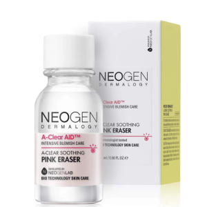 Dung Dịch Chấm Mụn Neogen Dermalogy A-Clear Soothing Pink Eraser Giảm Sưng Viêm Cấp Tốc 15ml