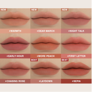 Son Kem 3CE Blur Water Tint Cho Viền Môi Mờ Ảo 4.6g
