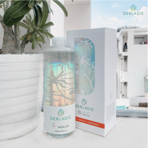 Nước Tẩy Trang Derladie Cleansing Water Witch Hazel làm sạch sâu cho da mụn 50ml/500ml