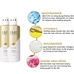 Sữa Tắm Trắng Da Body Olay B3 Vitamin C 500ml