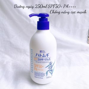 Sữa dưỡng thể chống nắng Hatomugi UV Milky Gel SPF31 PA +++ 5.0