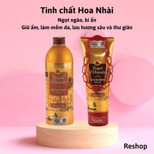 Sữa tắm xích Tesori D’Oriente Italy 250-500ml hương nước hoa, dưỡng ẩm, trắng da