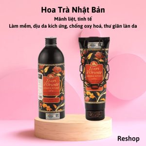 Sữa tắm xích Tesori D’Oriente Italy 250-500ml hương nước hoa, dưỡng ẩm, trắng da