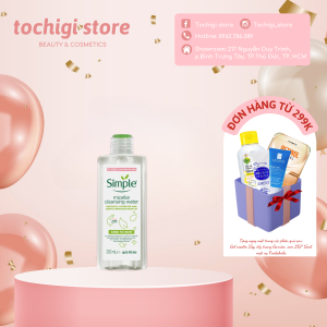 Nước Tẩy Trang Simple Micellar Cleansing Water 200ml